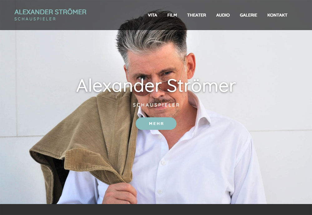 Alexander Strömer – Schauspieler