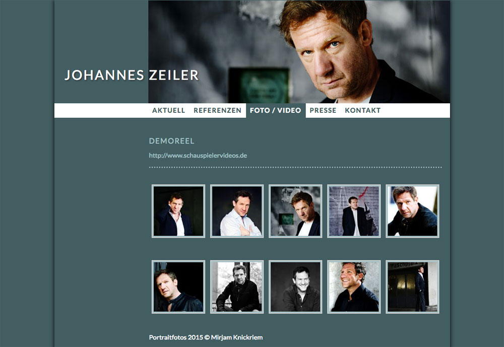 Johannes Zeiler – Schauspieler